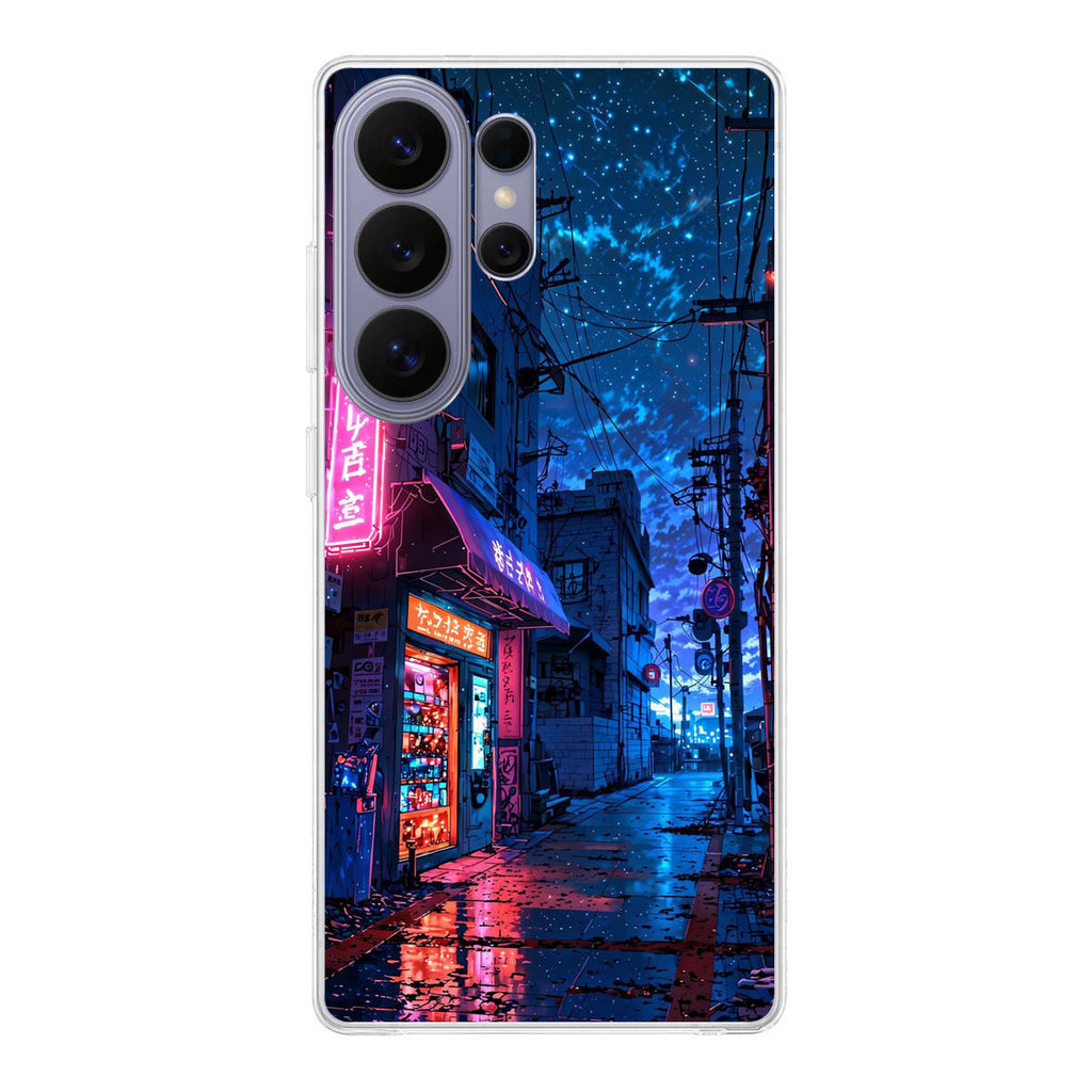 Japan Neon Reverie Samsung Galaxy S26 Ultra Case
