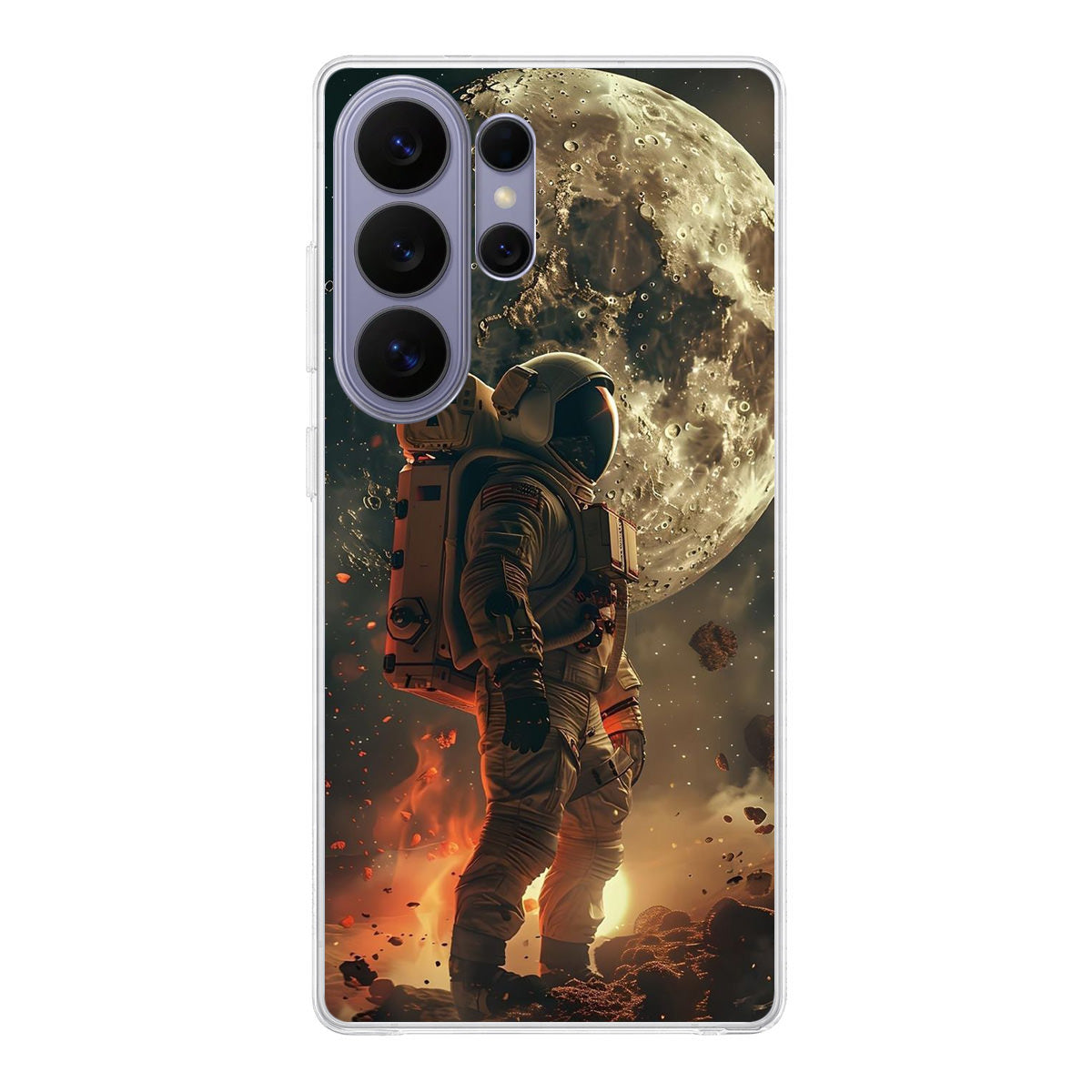 Lunar Sentinel Guardian of the Void Samsung Galaxy S26 Ultra Case