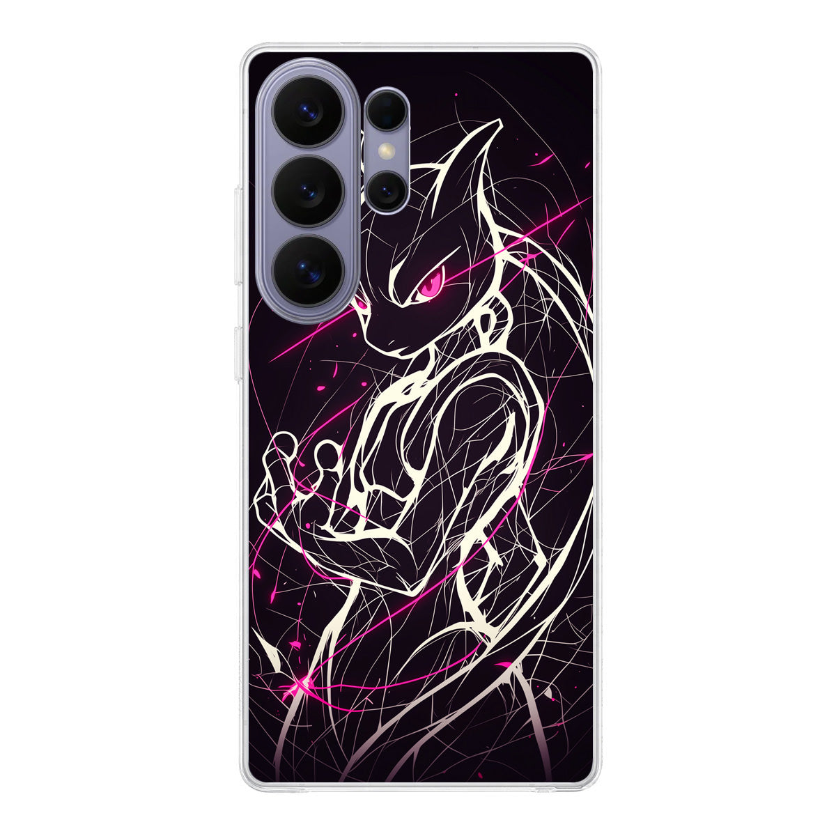 Mewtwo Cosmic Energy Samsung Galaxy S26 Ultra Case