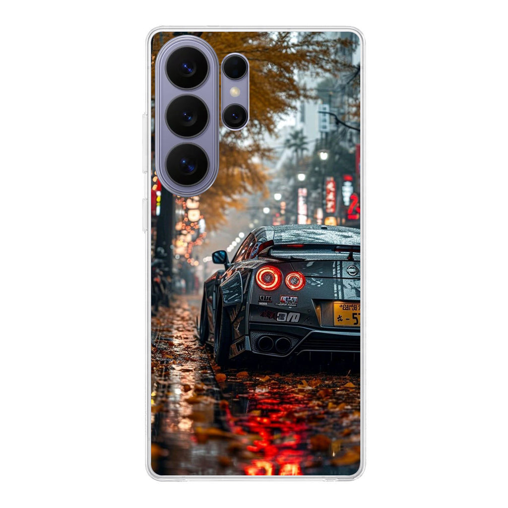 Neon Drift Autumn Streets Samsung Galaxy S26 Ultra Case