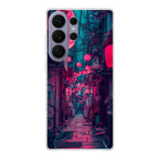 Neon Veins of the Night Market Samsung Galaxy S26 Ultra Case