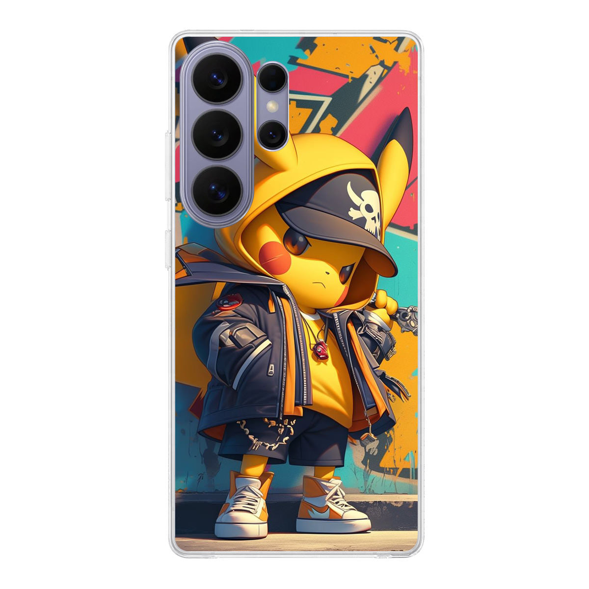 Pikachu Street Rebellion Samsung Galaxy S26 Ultra Case