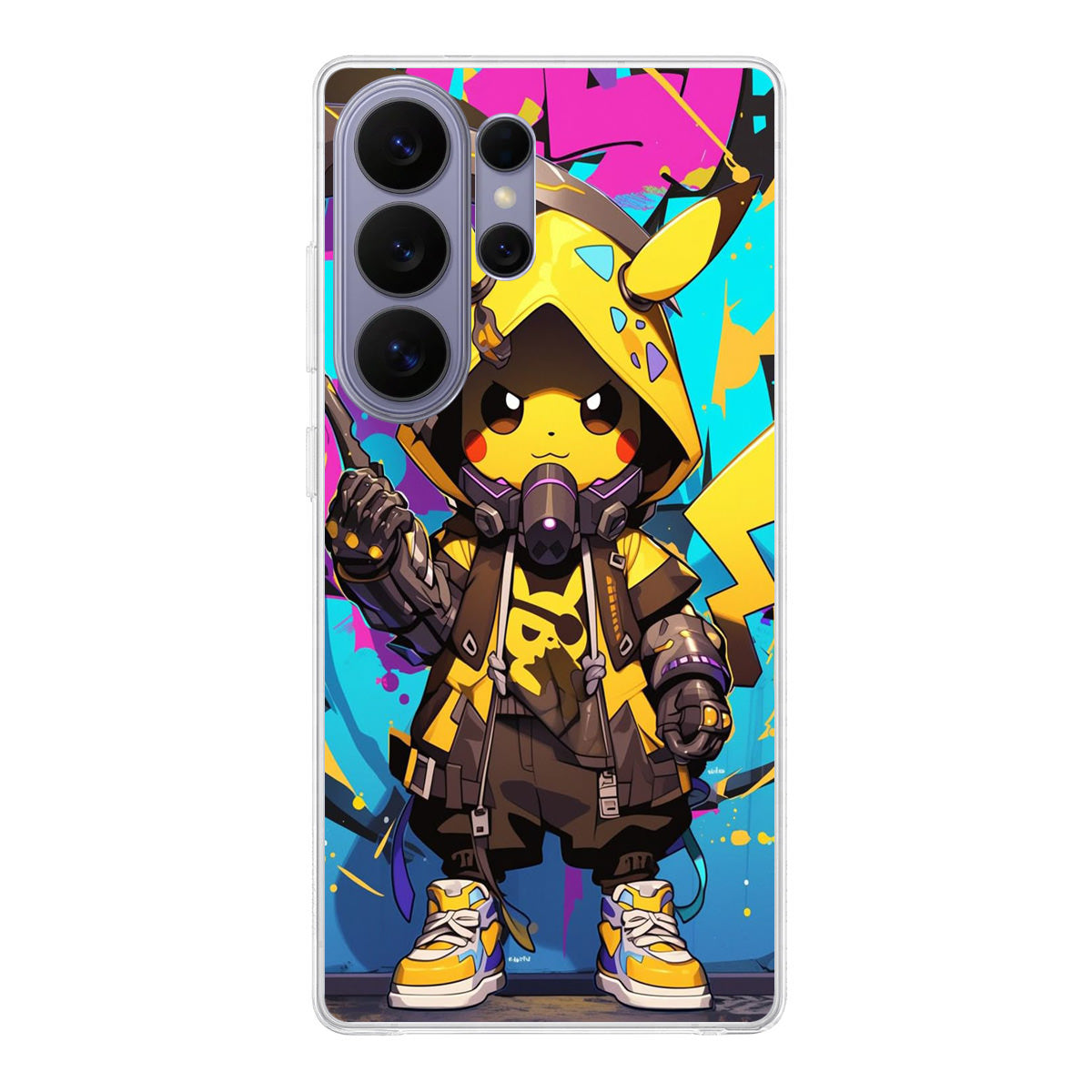 Pikachu Street Shock Assassin Samsung Galaxy S26 Ultra Case