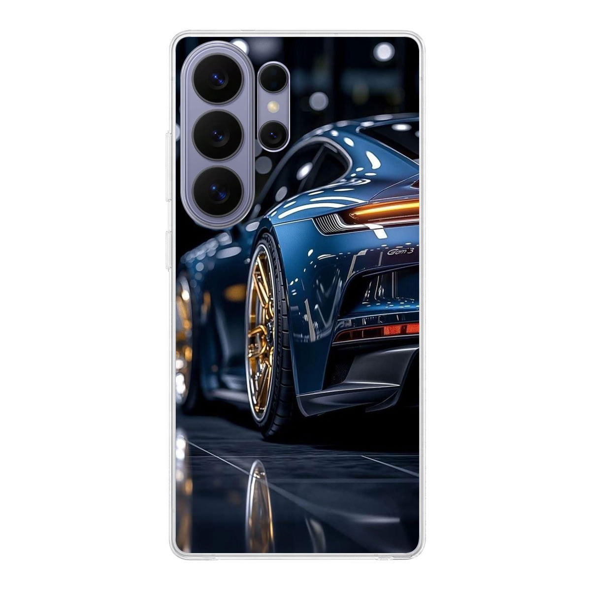 Velvet Thunder Elegance on Wheels Samsung Galaxy S26 Ultra Case