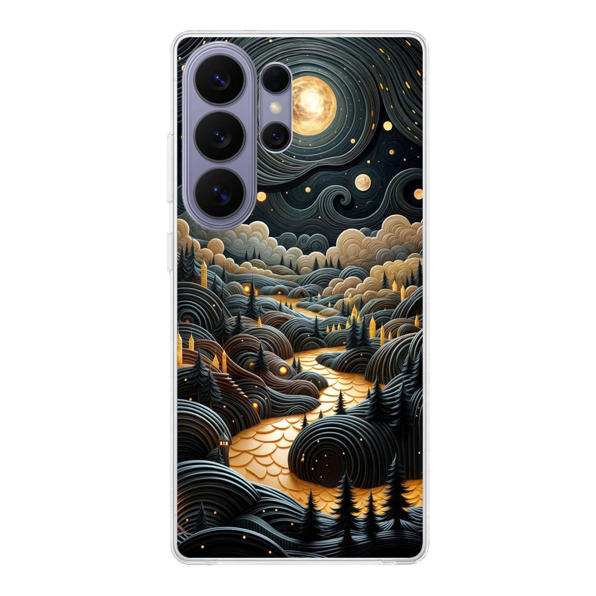 Whispers of the Lunar Valley Samsung Galaxy S26 Ultra Case