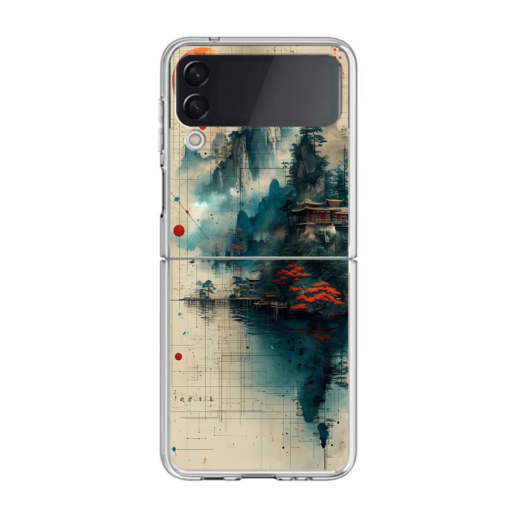 Code of the Crimson Moon Samsung Galaxy Z Flip 4 Case