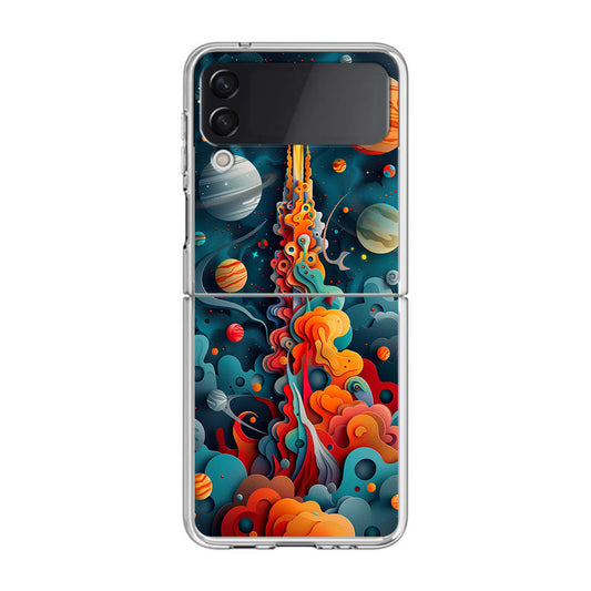 Cosmic Ignition Samsung Galaxy Z Flip 3 Case