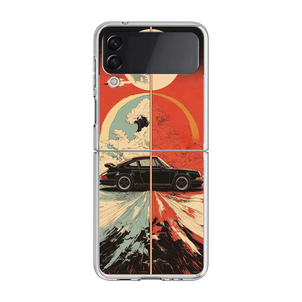 Duality Drive Moonlight and Magma Samsung Galaxy Z Flip 4 Case
