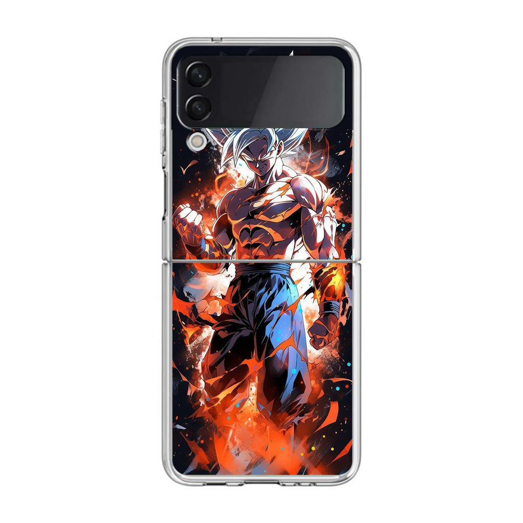 Goku Unleash The Power Samsung Galaxy Z Flip 3 Case