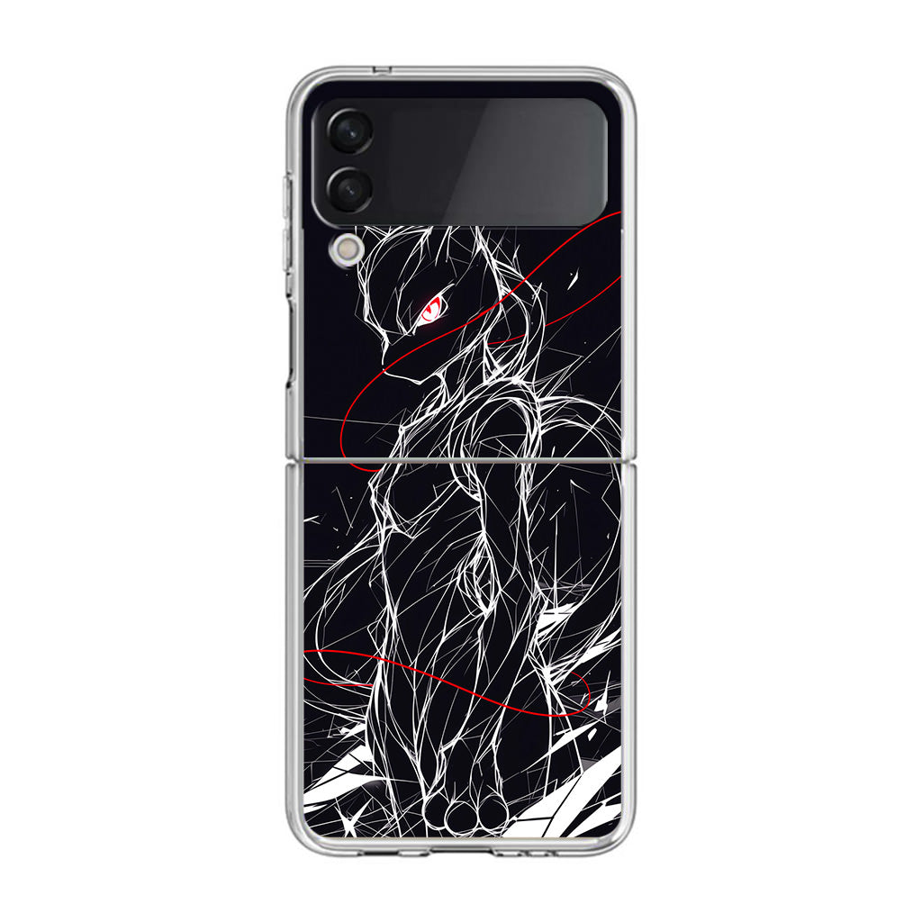 Mewtwo Silent Anomaly Samsung Galaxy Z Flip 4 Case