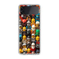 Mini Figures Heroes Assemble Samsung Galaxy Z Flip 4 Case