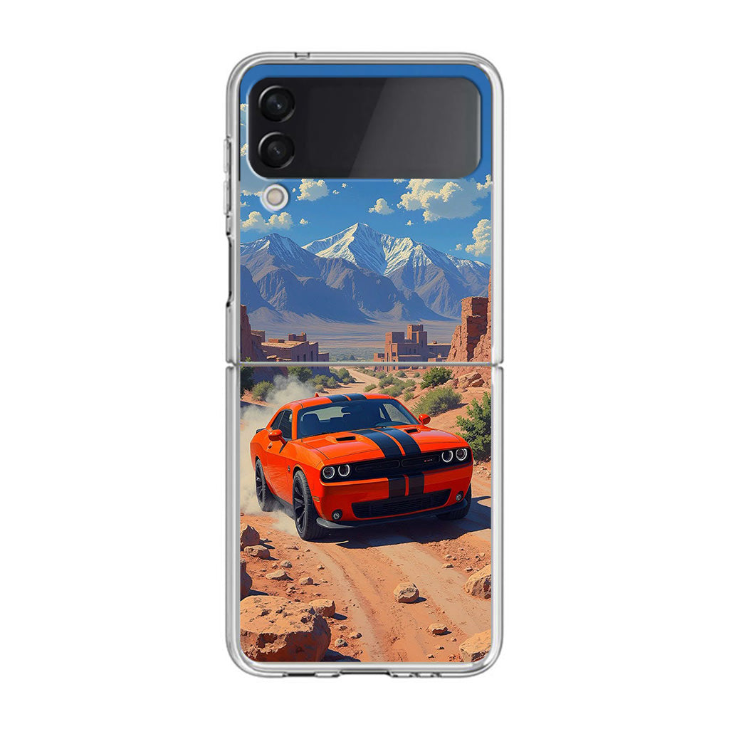 Muscle Meets the Mountains Samsung Galaxy Z Flip 3 Case