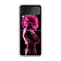 Pink Radiant Saiyan Samsung Galaxy Z Flip 3 Case
