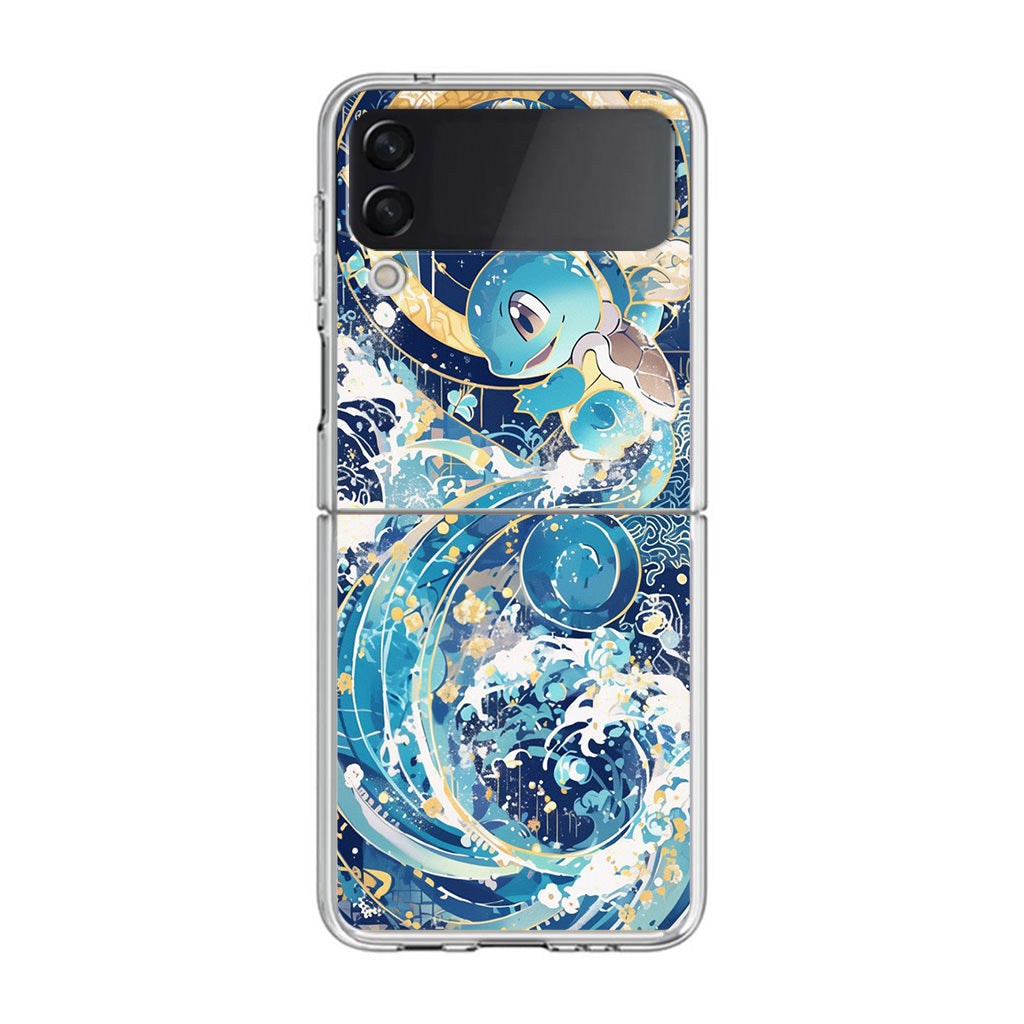 Squirtle Elemental Awakening Samsung Galaxy Z Flip 4 Case