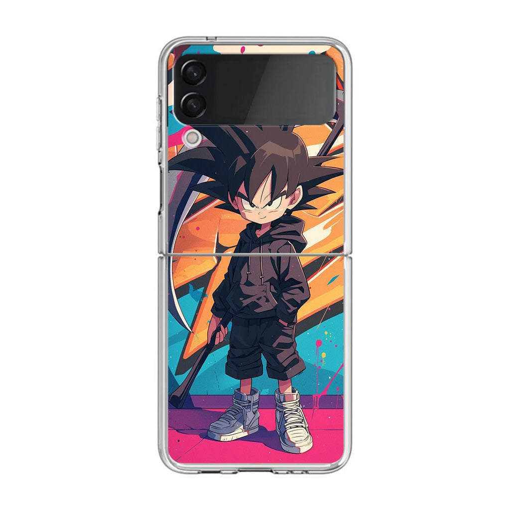 Street Saiyan Samsung Galaxy Z Flip 3 Case