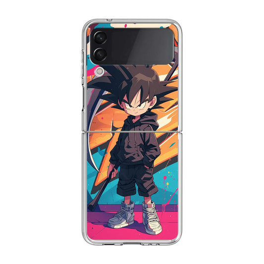 Street Saiyan Samsung Galaxy Z Flip 4 Case