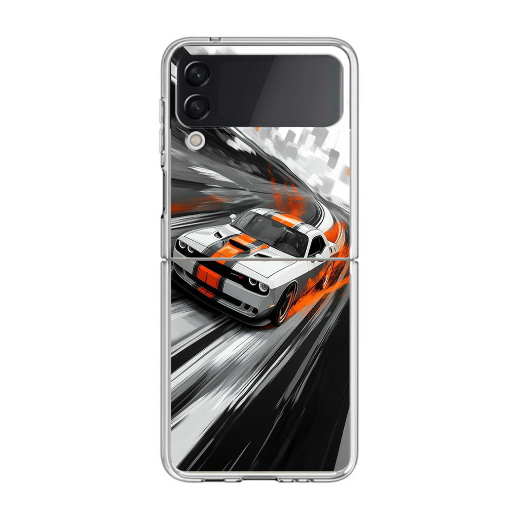 The Beast in Full Throttle Samsung Galaxy Z Flip 4 Case