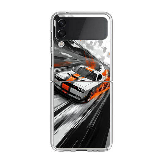 The Beast in Full Throttle Samsung Galaxy Z Flip 4 Case