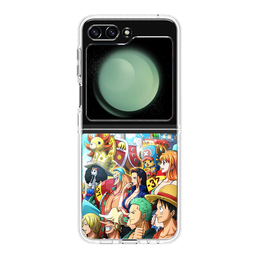 Crew of Mugiwara Pirate Samsung Galaxy Z Flip 5 Case