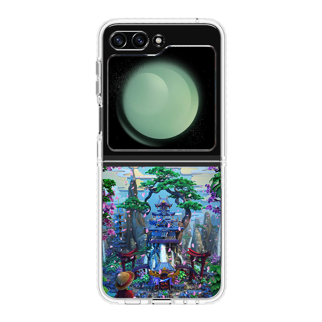Flower Capital of Wano One Piece Samsung Galaxy Z Flip 5 Case