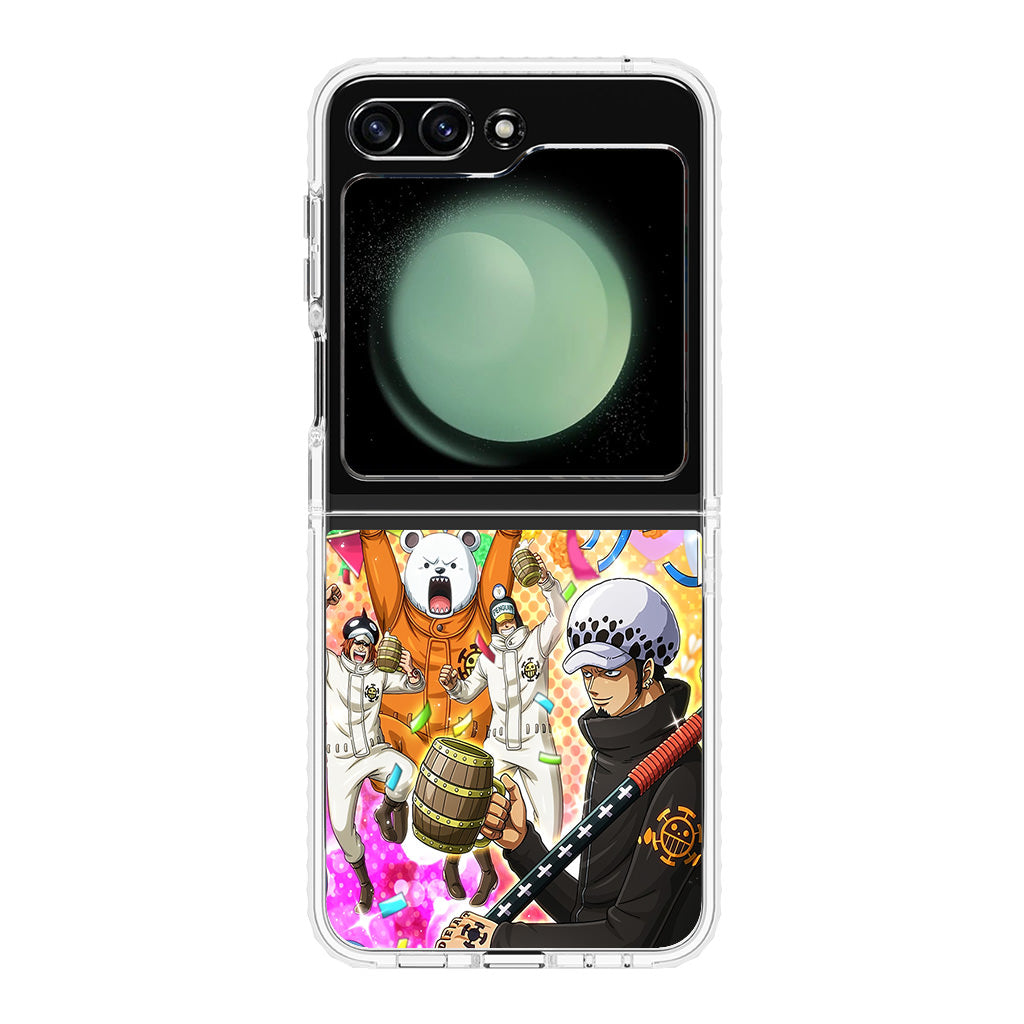 Heart Pirate Crew Samsung Galaxy Z Flip 5 Case