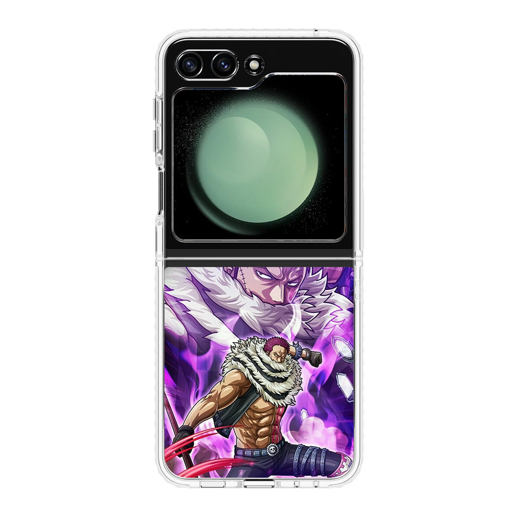 Katakuri Wielding Mogura Samsung Galaxy Z Flip 5 Case