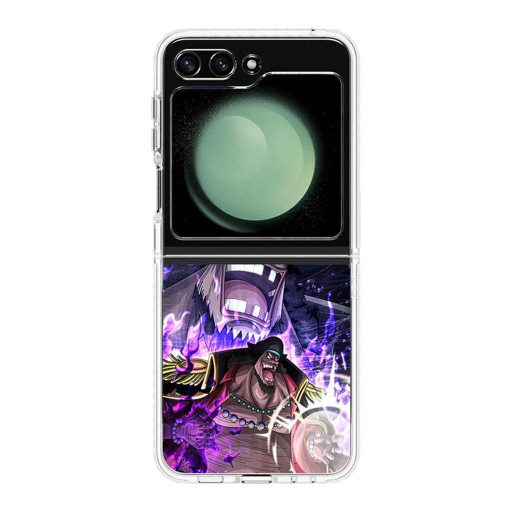 Kurohige With Two Devil Fruits Power Samsung Galaxy Z Flip 5 Case