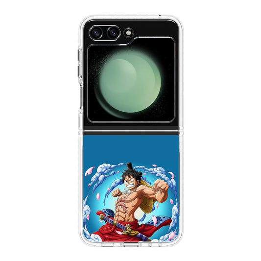 Luffy Arc Wano One Piece Samsung Galaxy Z Flip 5 Case