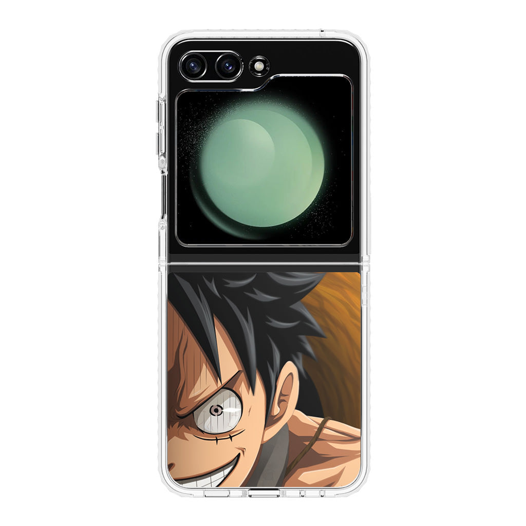 Luffy Half Smile Samsung Galaxy Z Flip 5 Case