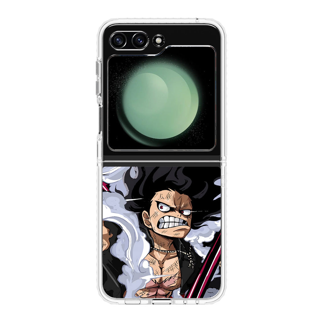 Luffy Snake Man Culverin Art Samsung Galaxy Z Flip 5 Case