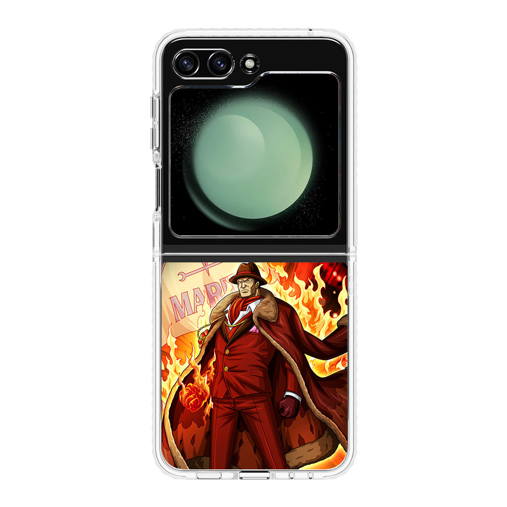 Marine Admiral Sakazuki Samsung Galaxy Z Flip 5 Case