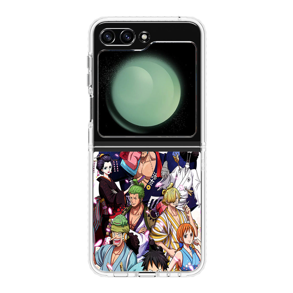Mugiwara Crew Wano Samsung Galaxy Z Flip 5 Case