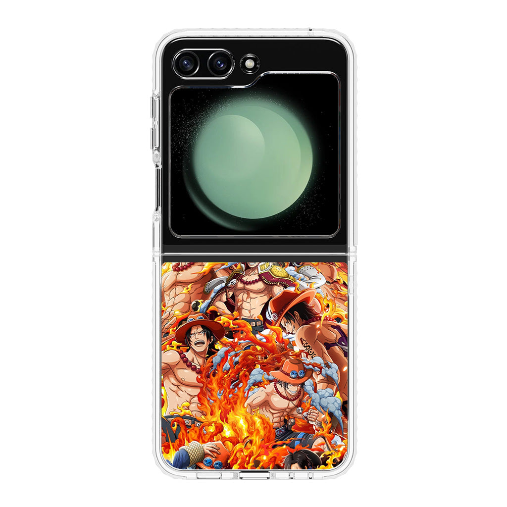 Portgas D Ace Collections Samsung Galaxy Z Flip 5 Case