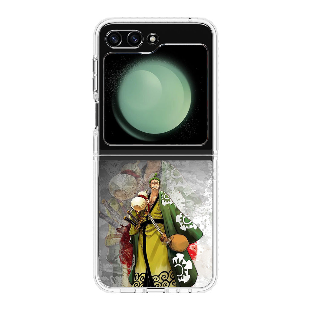 Roronoa Zoro Arc Wano Samsung Galaxy Z Flip 5 Case