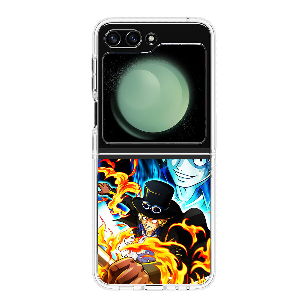Sabo One Piece Samsung Galaxy Z Flip 5 Case