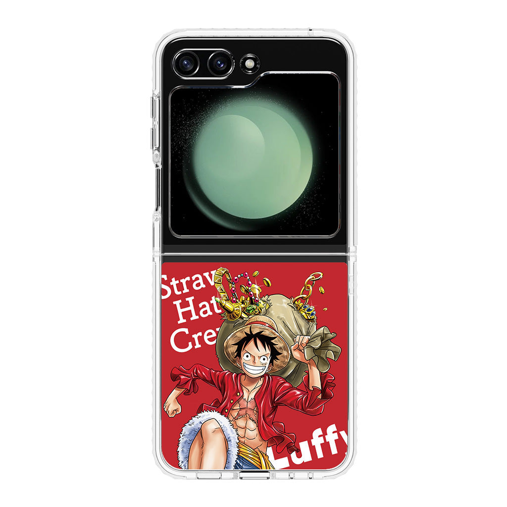 Straw Hat Monkey D Luffy Samsung Galaxy Z Flip 5 Case