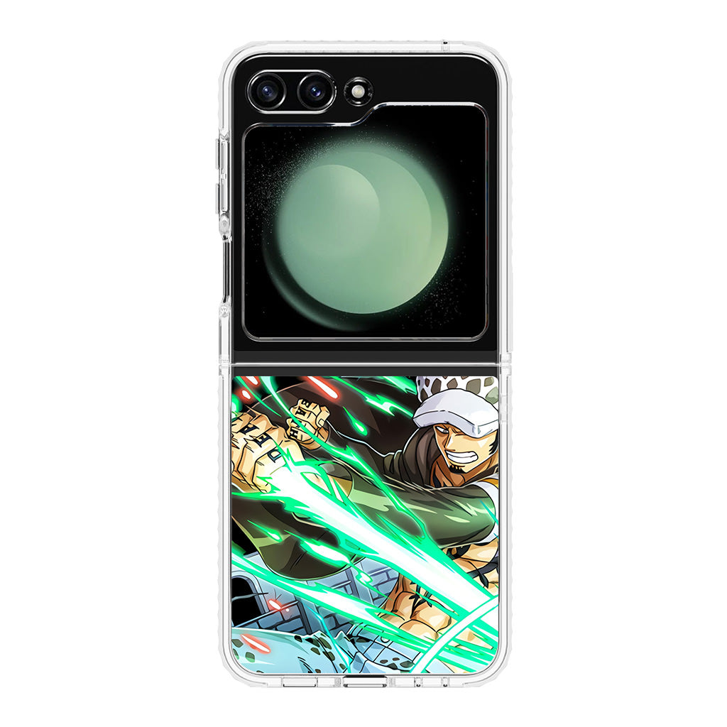 Trafalgar Law Injection Shot Samsung Galaxy Z Flip 5 Case