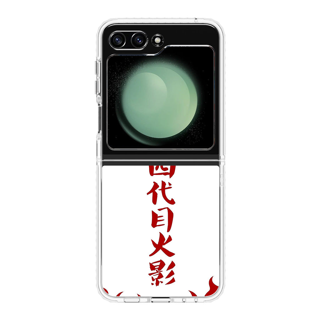 4th Hokage Cloak Samsung Galaxy Z Flip 5 Case