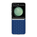Abstract Binary Minimalist Samsung Galaxy Z Flip 5 Case