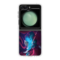 Abstract Purple Blue Art Samsung Galaxy Z Flip 5 Case