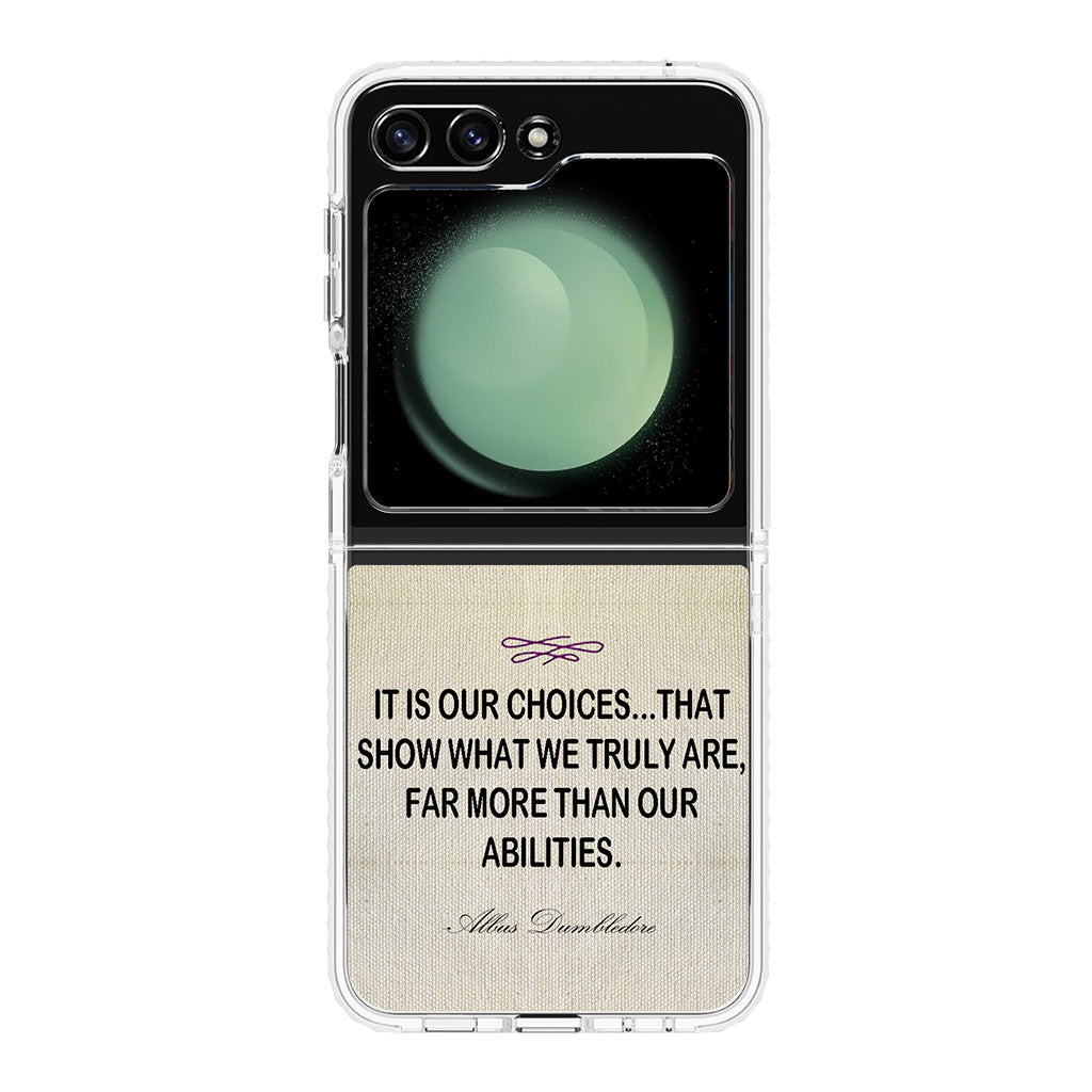 Albus Dumbledore Quote Samsung Galaxy Z Flip 5 Case