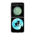 Alien Bike to the Moon Samsung Galaxy Z Flip 5 Case