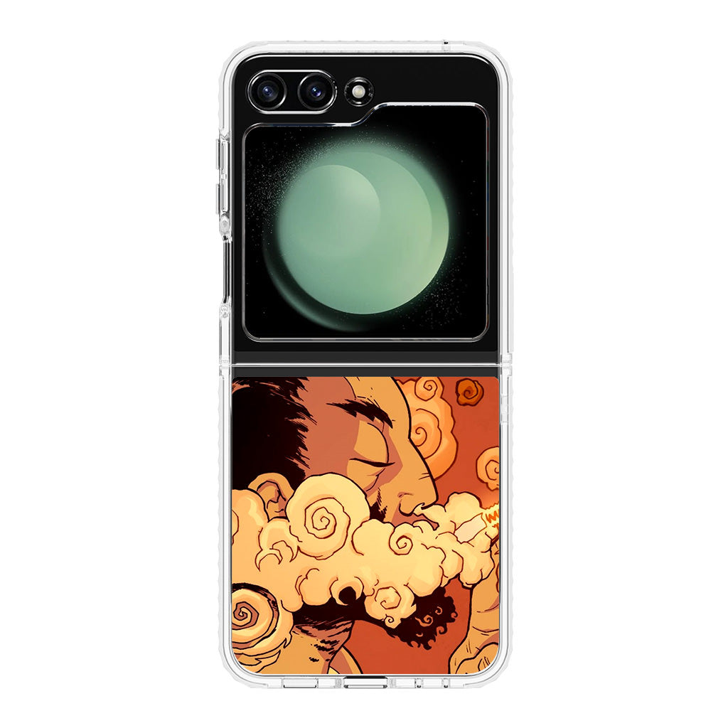 Artistic Psychedelic Smoke Samsung Galaxy Z Flip 5 Case