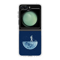 Astronaut Mowing The Moon Samsung Galaxy Z Flip 5 Case