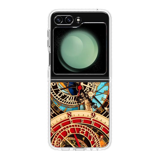 Astronomical Clock Samsung Galaxy Z Flip 5 Case