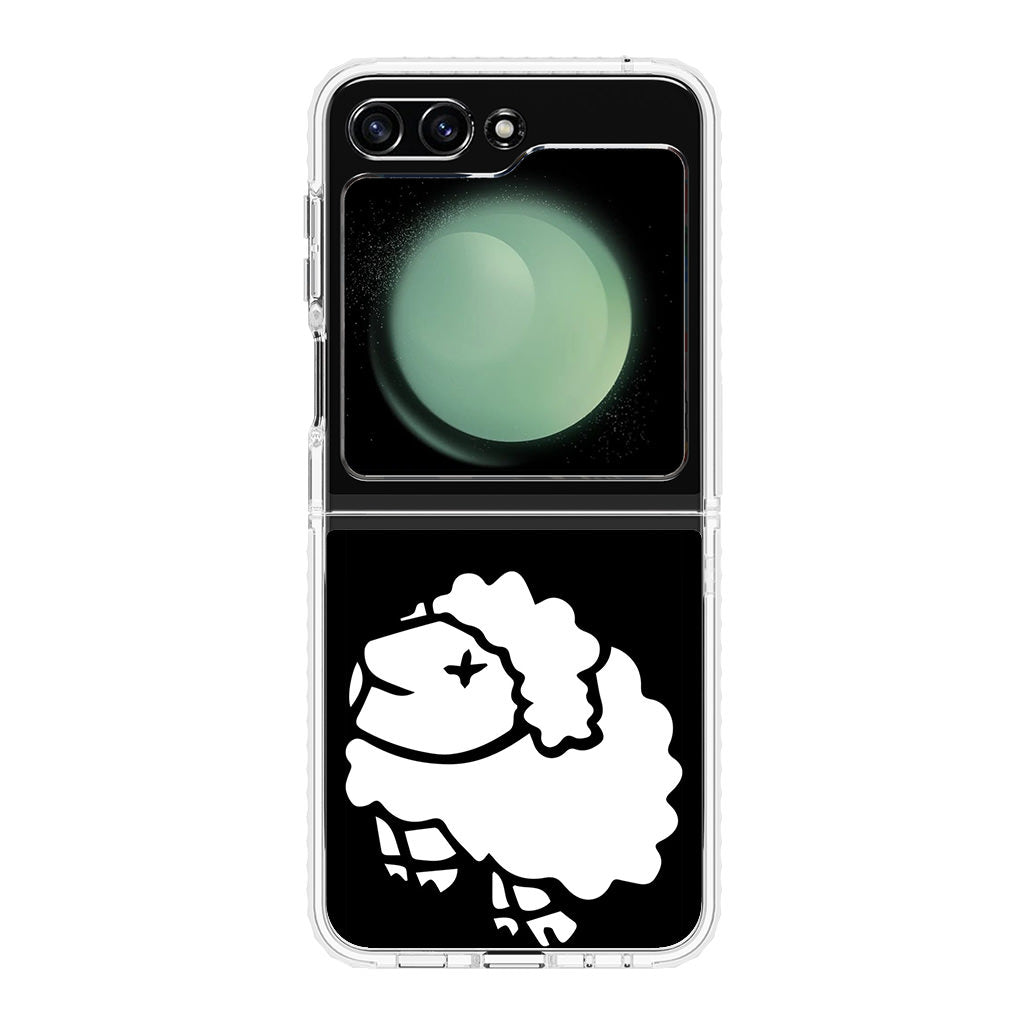 Baa Baa White Sheep Samsung Galaxy Z Flip 5 Case