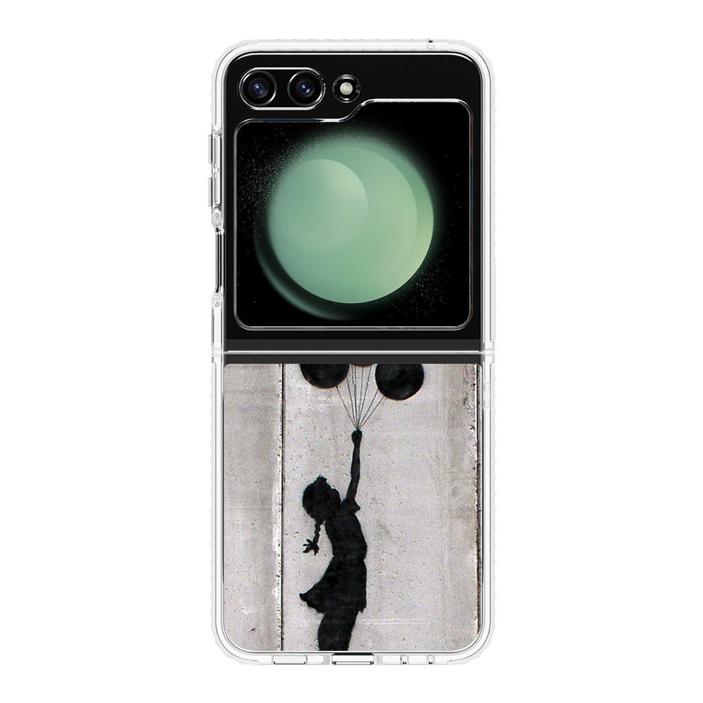 Banksy Girl With Balloons Samsung Galaxy Z Flip 5 Case