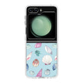 Beach Shells Pattern Samsung Galaxy Z Flip 5 Case