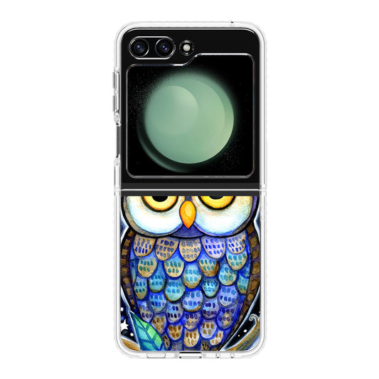 Bedtime Owl Samsung Galaxy Z Flip 5 Case