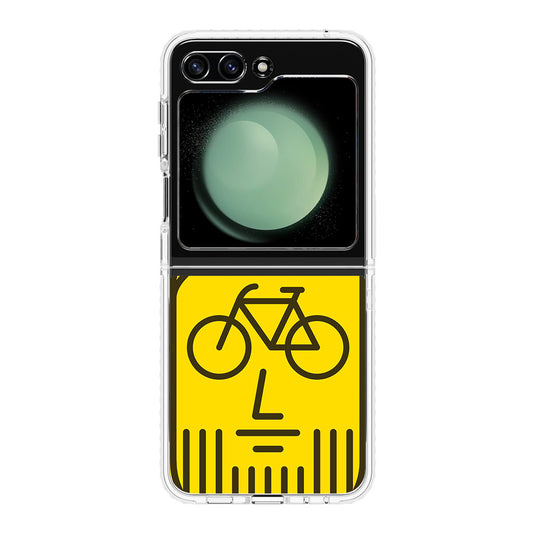 Bike Face Samsung Galaxy Z Flip 5 Case